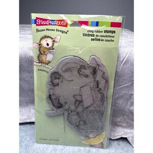 House-Mouse Designs Cling Rubber Stamp Chamomile Nap Stampendous